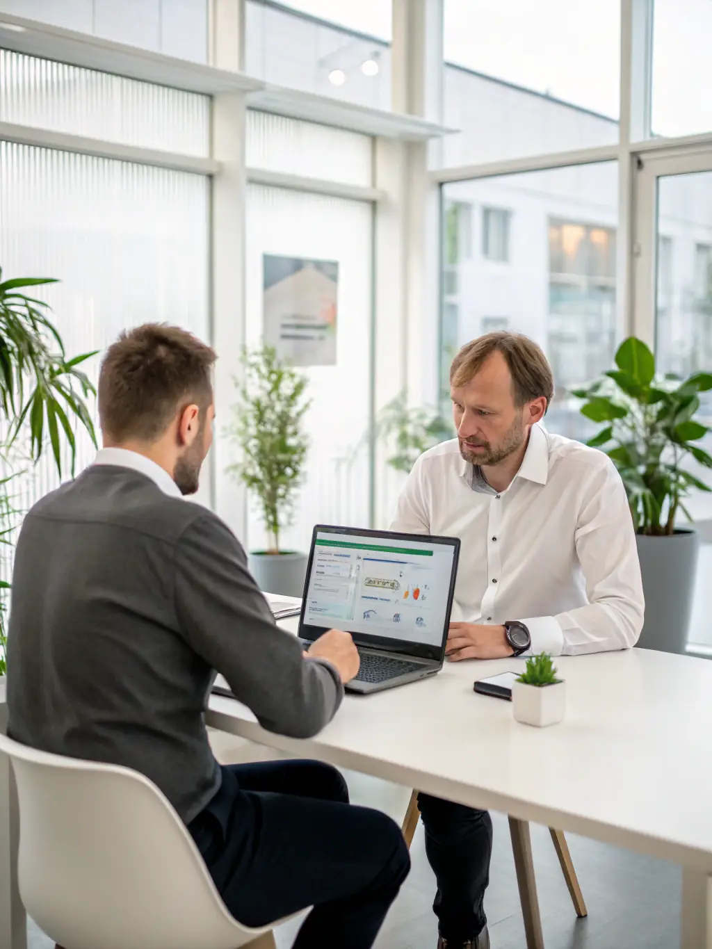 A one-on-one coaching session where Mia Jakab is mentoring a client on the fundamentals of e-commerce, providing practical tips and strategies for online store success.